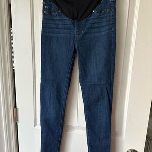 Maternity Liverpool Jeans Company Dark Blue Skinny Jeans